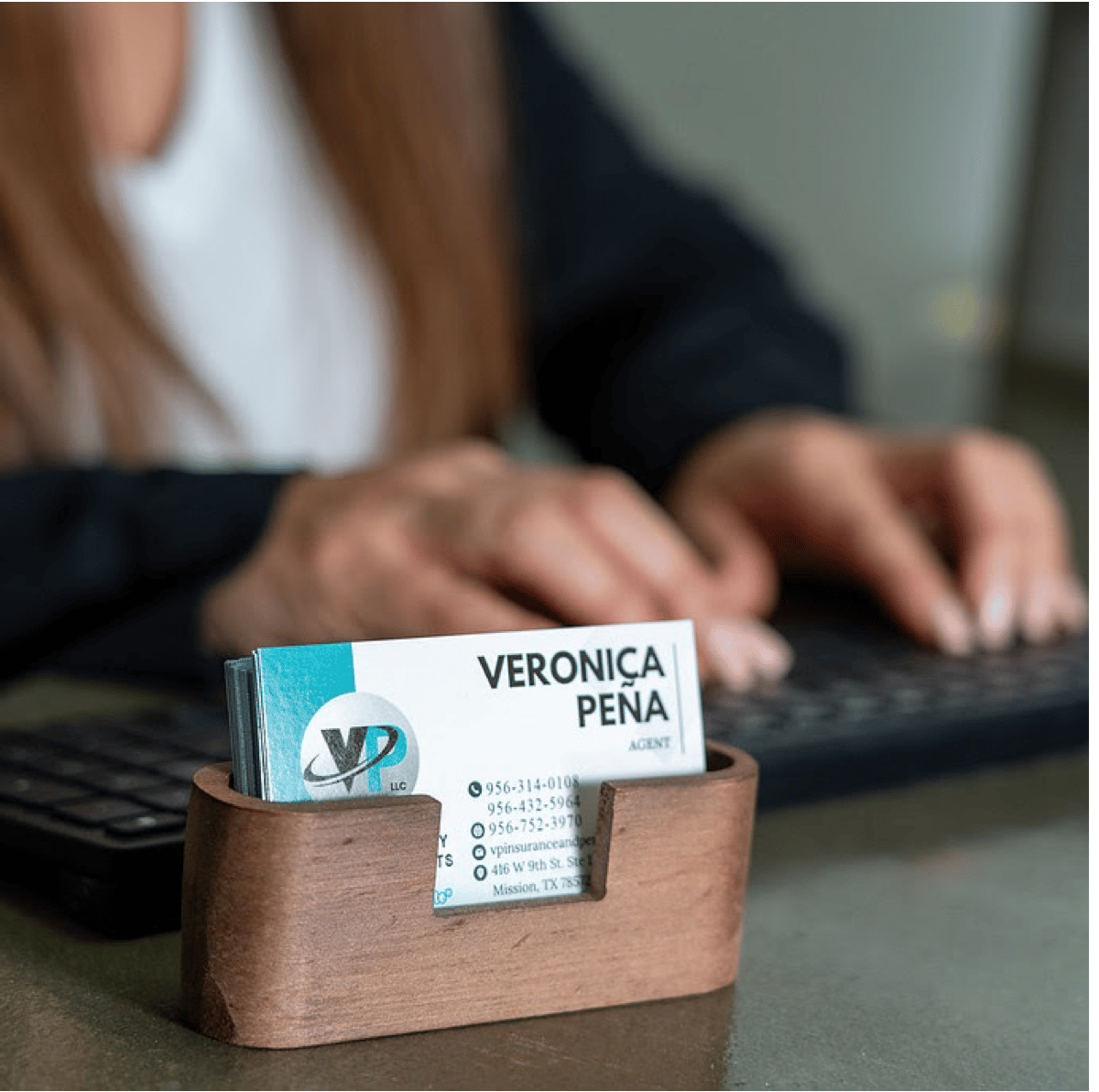 VP Insurance agency business cards